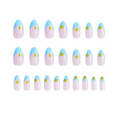 24pcs/Set Press On Nails XNPH1469